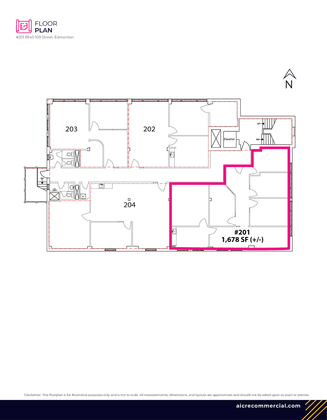 201 - 8540 109 Street Northwest, Edmonton, AB floorplan