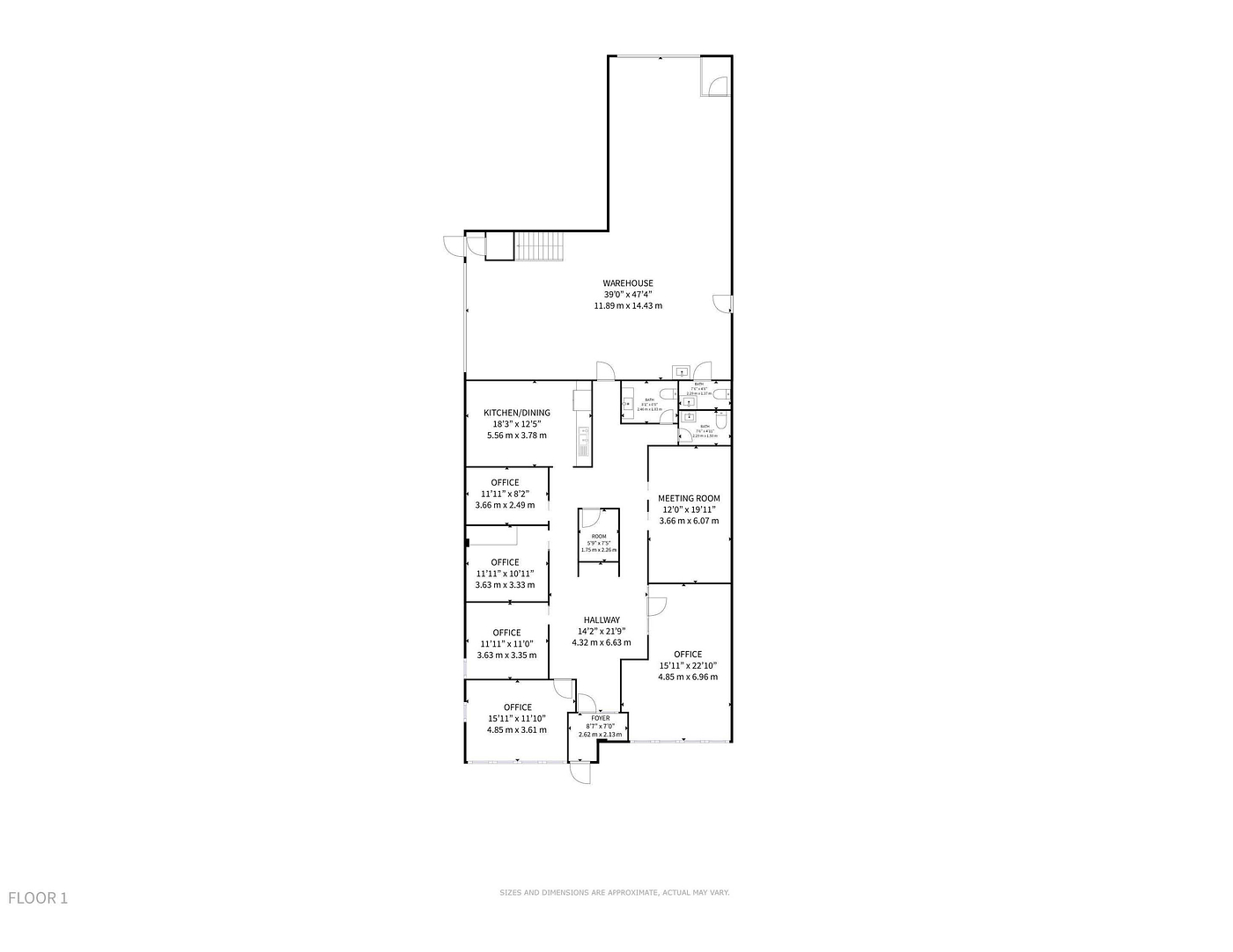 7 & 8 - 60 Marycroft Avenue, Vaughan, ON floorplan