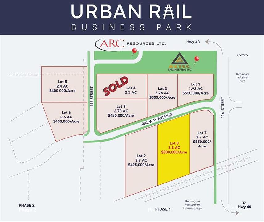 Lot 8 Railway Avenue, Grande Prairie, AB