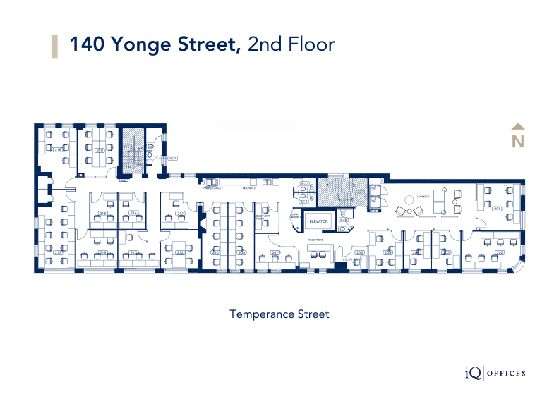 204 - 140 Yonge Street, Toronto, ON floorplan
