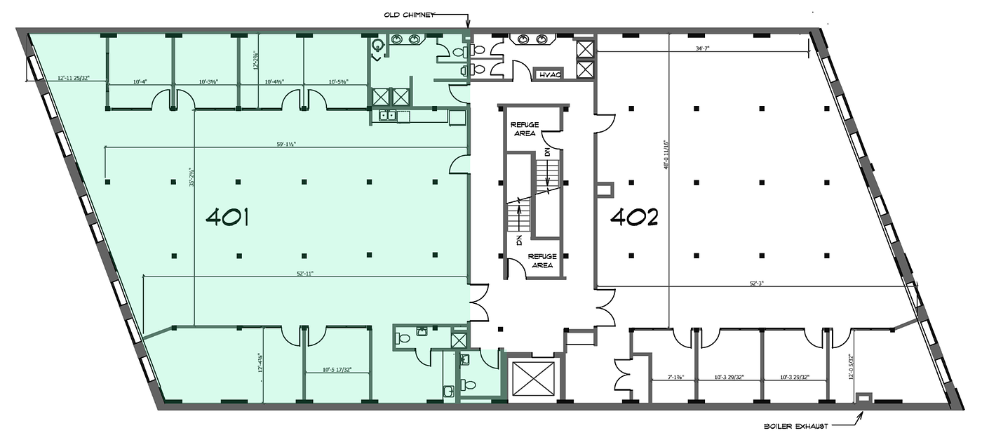 401 - 343 Railway St, Vancouver, BC floorplan