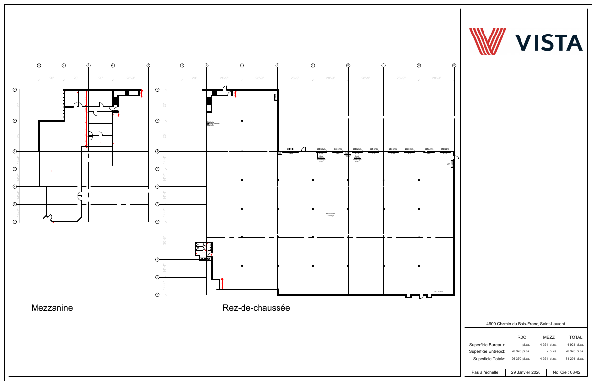 4600 Chemin du Bois-Franc, Montréal, QC floorplan