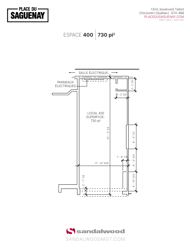 0400 - 1324 Boulevard Talbot, Saguenay, QC floorplan