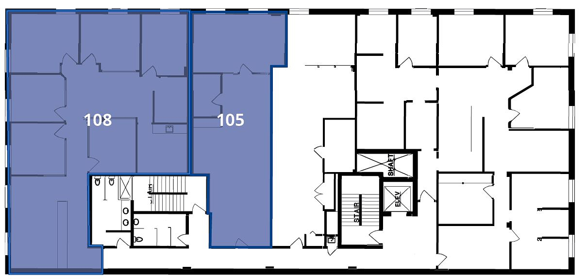 108 - 2590 Granville St, Vancouver, BC floorplan