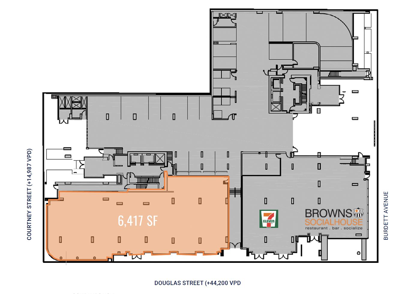 869 Douglas Street, Victoria, BC floorplan