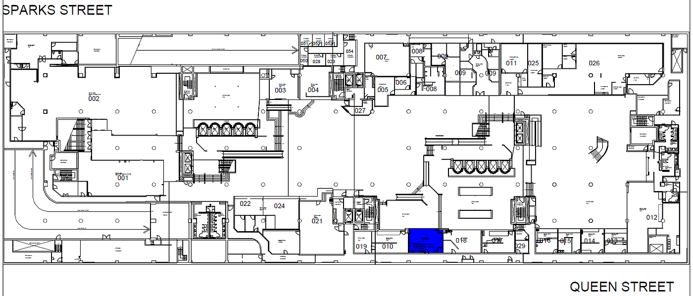 C1-020 - 240 Sparks Street, Ottawa, ON floorplan