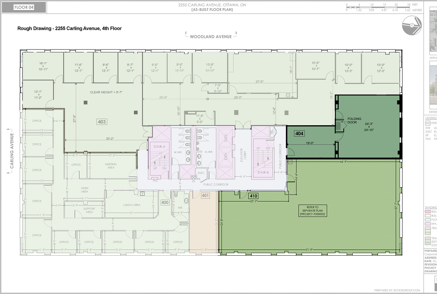 410 - 2255 Carling Ave, Ottawa, ON floorplan