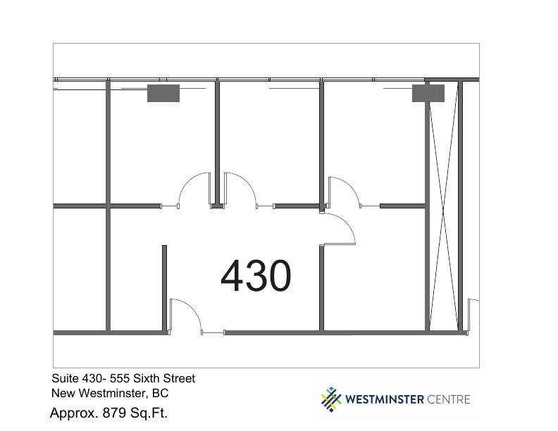 430 - 555 6th Street, New Westminster, BC floorplan