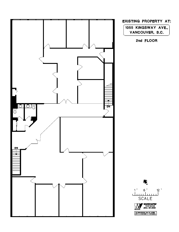 1-2 - 1053 Kingsway, Vancouver, BC floorplan