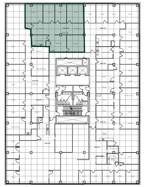240 - 999 8 St SW, Calgary, AB floorplan
