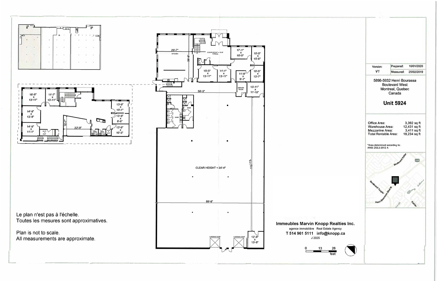 5924 Boulevard Henri Bourassa Ouest, Montréal, QC floorplan