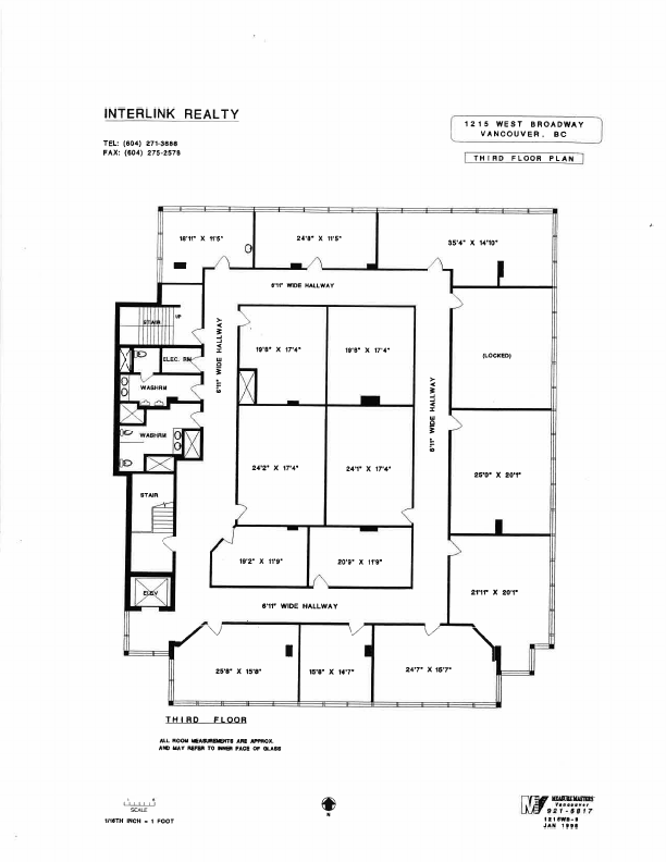 300 - 1215 West Broadway, Vancouver, BC floorplan