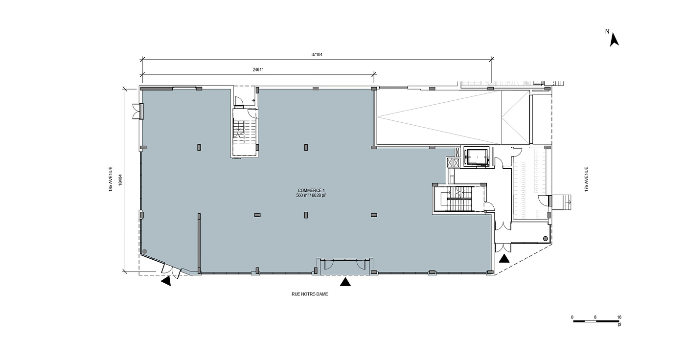 1750 Rue Notre-Dame, Montréal, QC floorplan