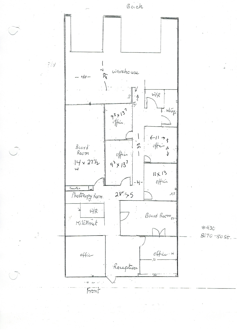 430 - 8170 50 Street Northwest, Edmonton, AB floorplan