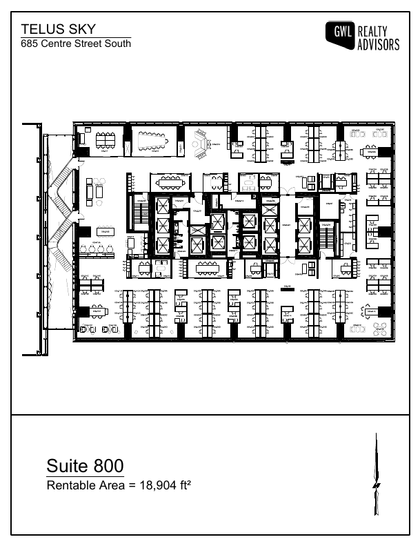 800 - 685 Centre Street South, Calgary, AB floorplan
