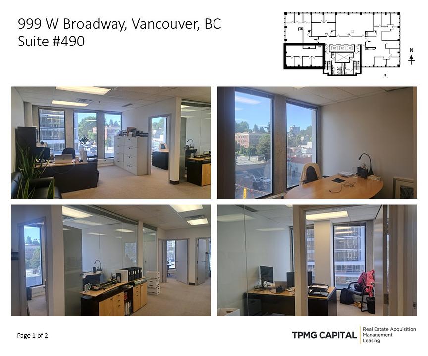490 - 999 W Broadway, Vancouver, BC