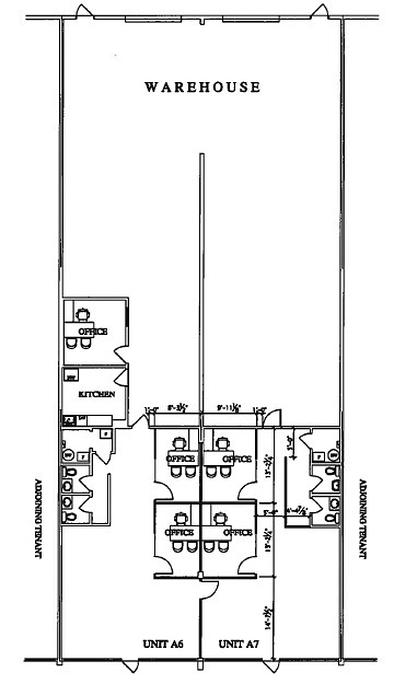 A6 / A7 - 6120 2 Street Southeast, Calgary, AB floorplan