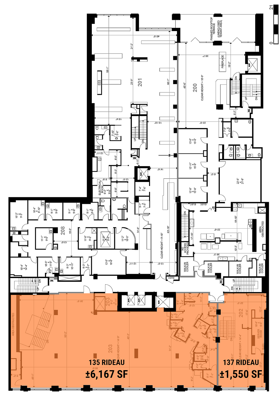137 - 137 Rideau Street, Ottawa, ON floorplan