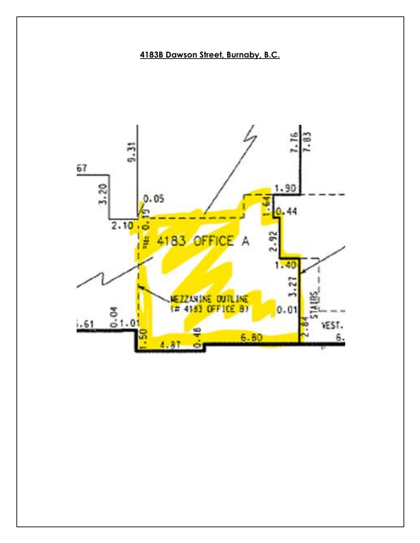 B - 4183 Dawson Street, Burnaby, BC floorplan