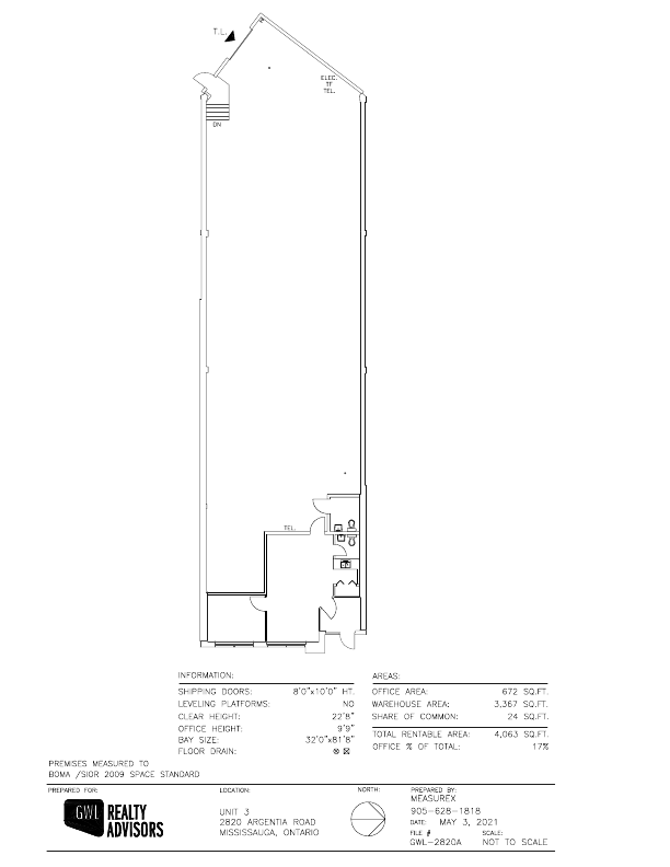3-2820 - Argentia Road, Mississauga, ON floorplan