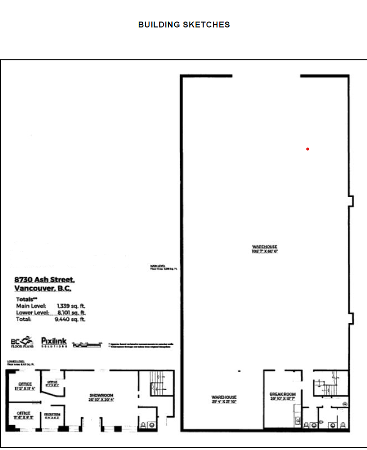 8730 Ash Street, Vancouver, BC floorplan