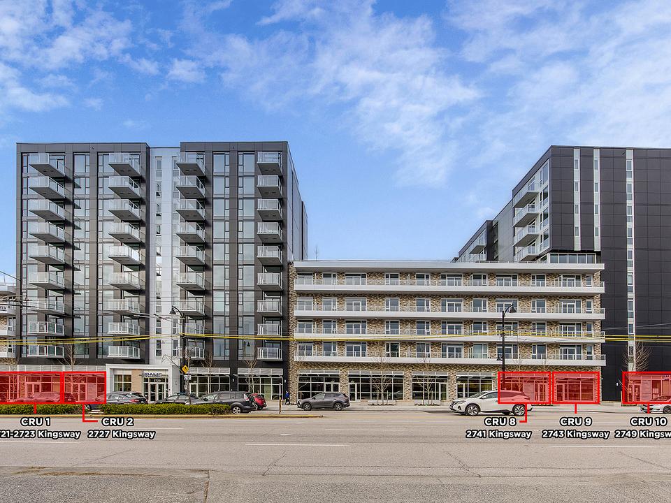 CRU 01 - 2721 Kingsway, Vancouver, BC
