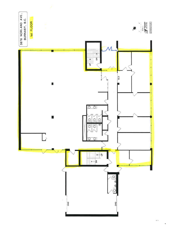 100 - 3876 Norland Ave, Burnaby, BC floorplan