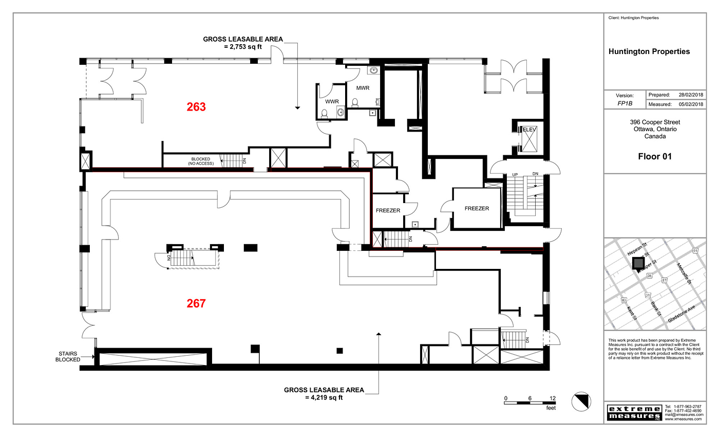 267 Bank Street, Ottawa, ON floorplan
