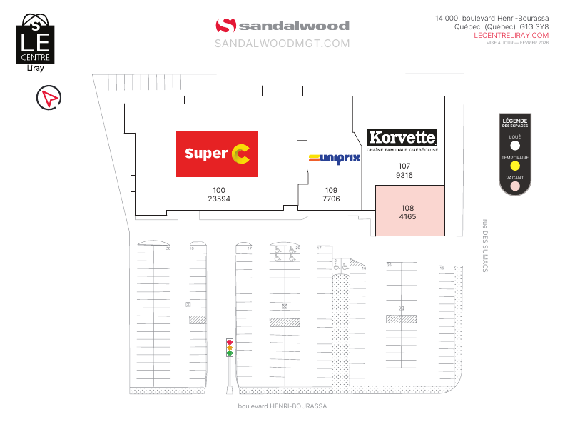108 - 14000 Boulevard Henri-Bourassa, Québec, QC floorplan