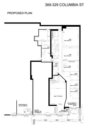 107 - 329 Columbia Street, New Westminster, BC floorplan