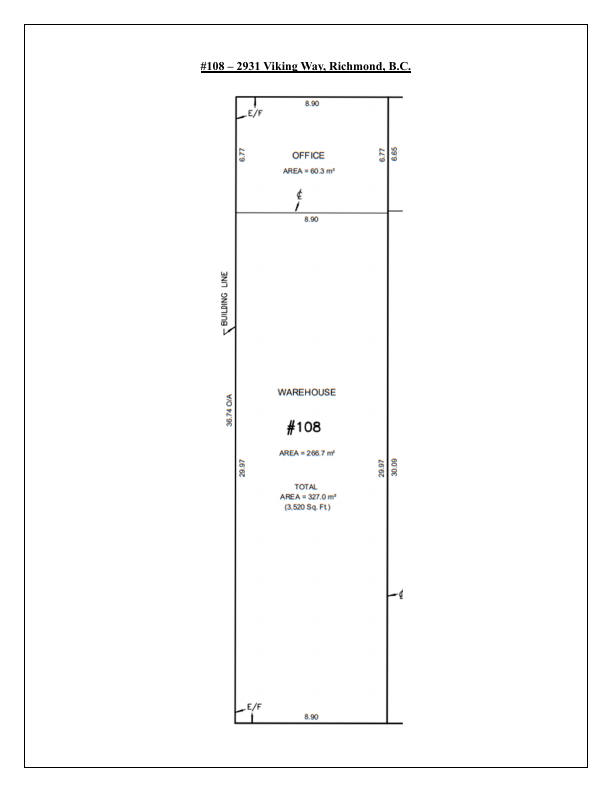 108 - 2931 Viking Way, Richmond, BC floorplan
