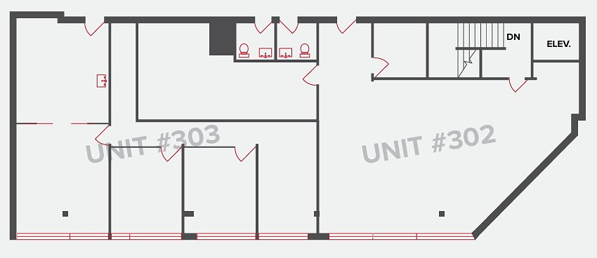 302 - 154 Memorial Ave, Parksville, BC floorplan