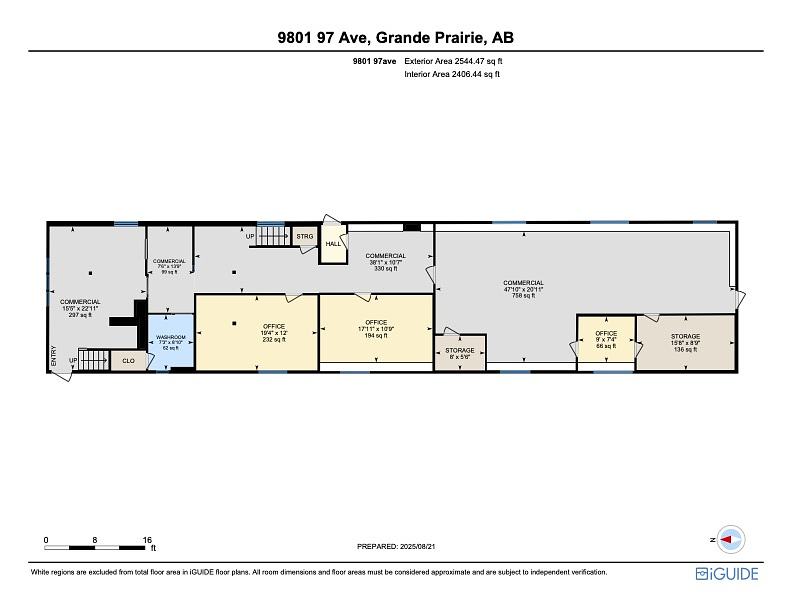9801 97 Avenue, Grande Prairie, AB floorplan