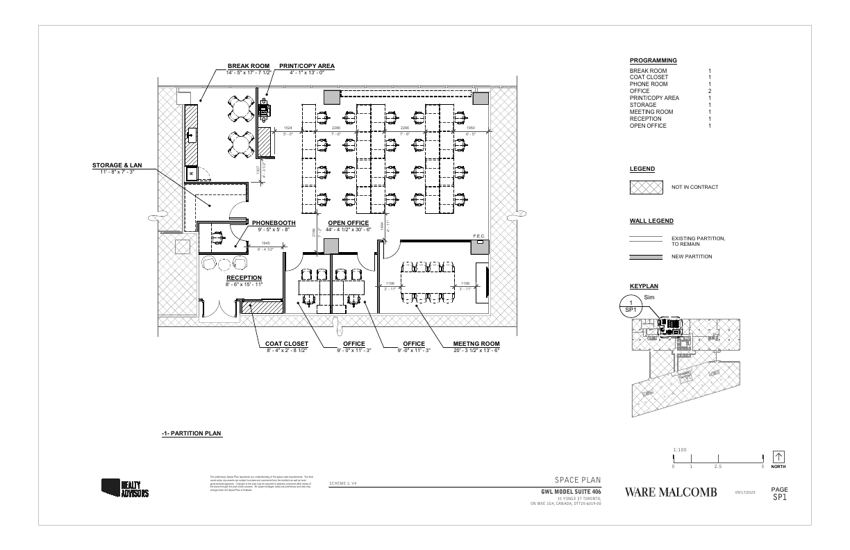 406 - 33 Yonge Street, Toronto, ON floorplan