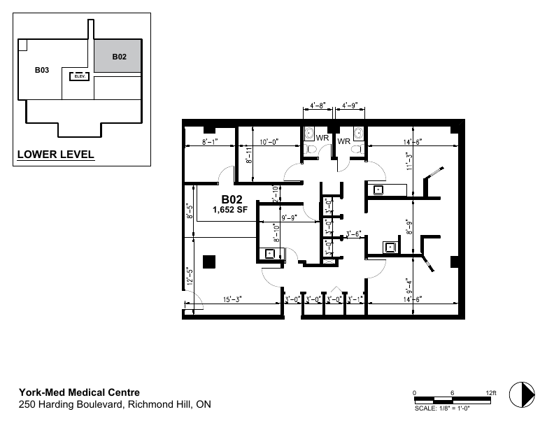 B02 - 250 Harding Boulevard West, Richmond Hill, ON floorplan