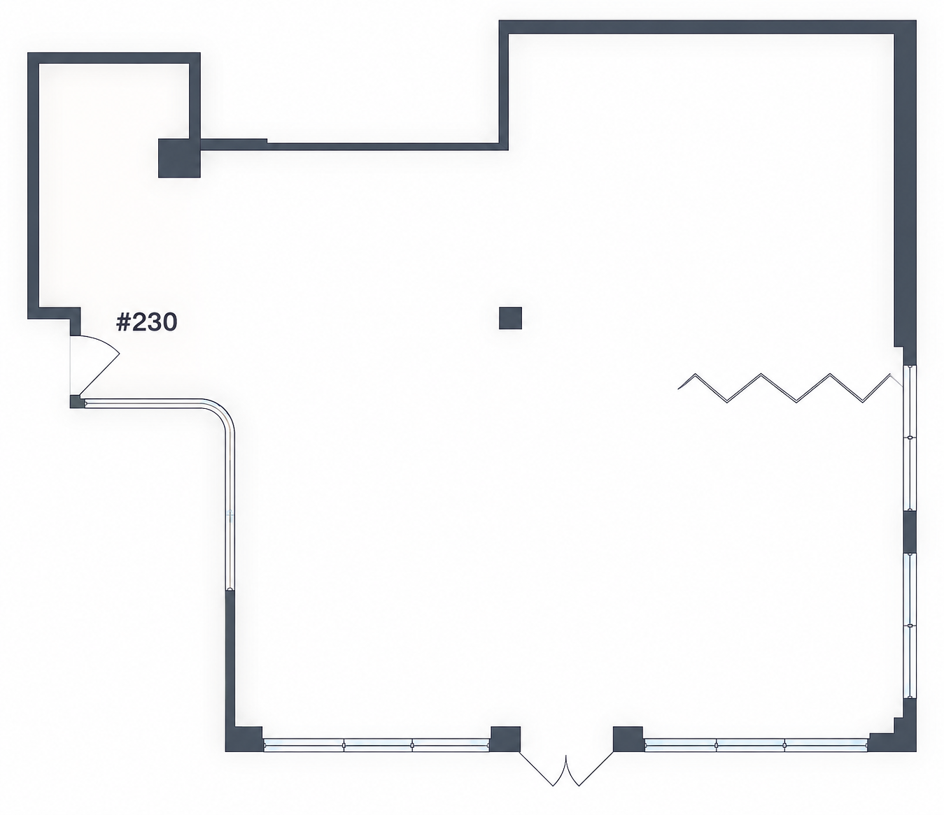 230 - 1245 West Broadway, Vancouver, BC floorplan