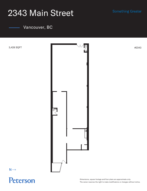 2343 Main Street, Vancouver, BC floorplan