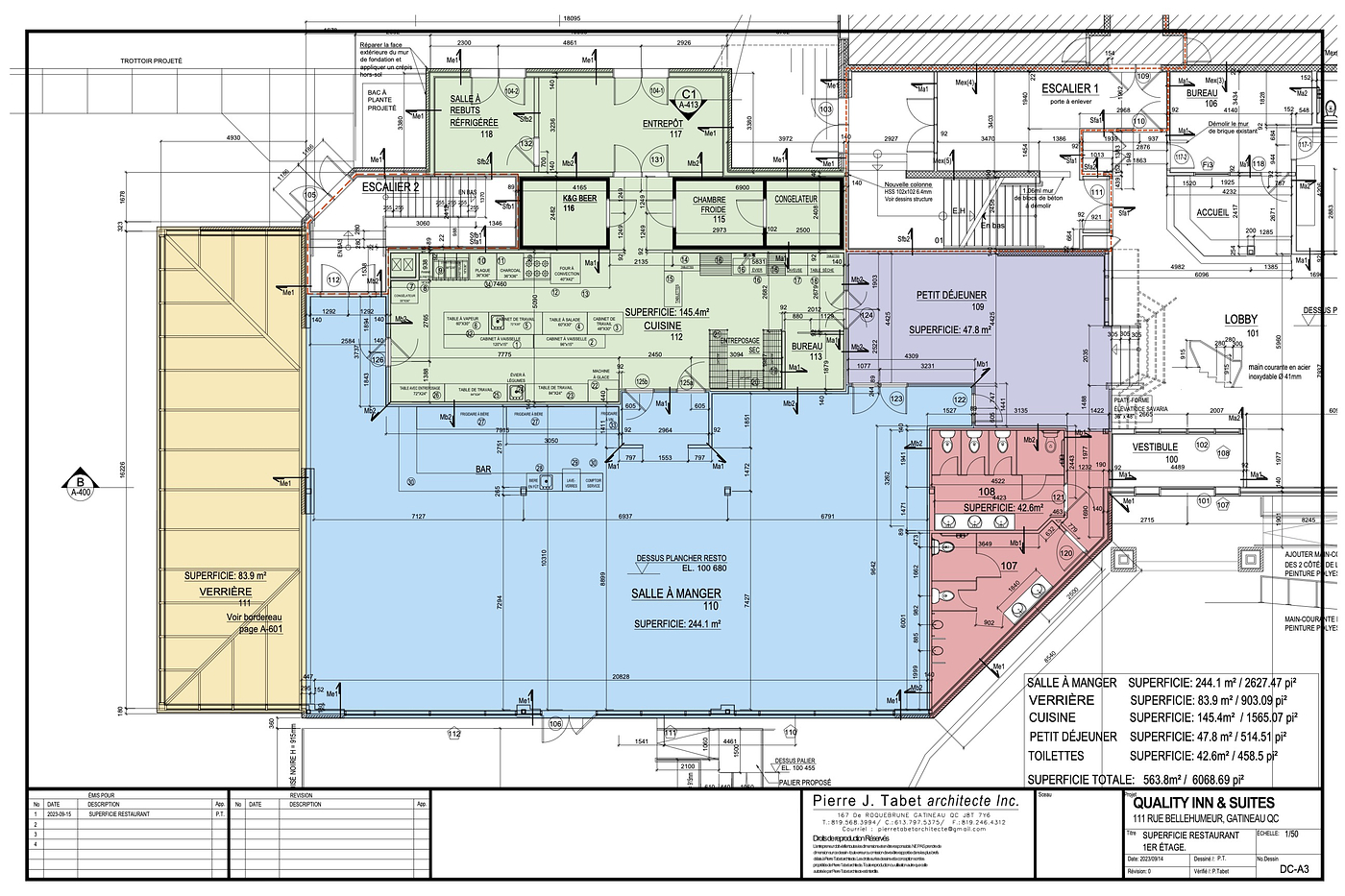 A1 - 111 Rue Bellehumeur, Gatineau, QC floorplan