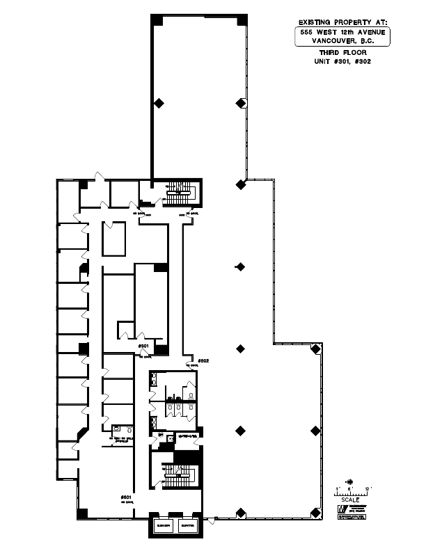 302 - 555 West 12th Avenue, Vancouver, BC floorplan