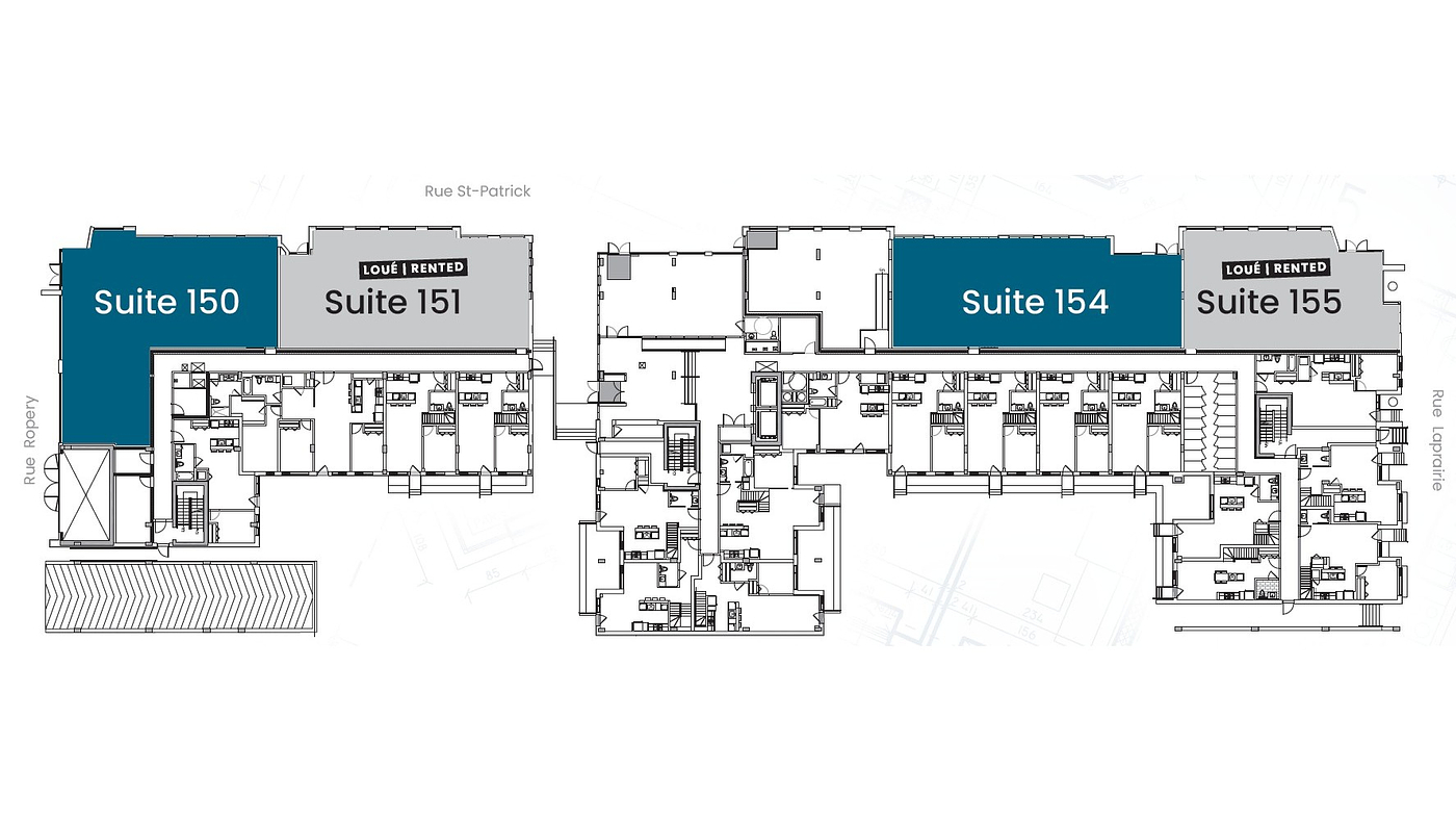 154 - 2350 Rue Saint-Patrick, Montréal, QC floorplan