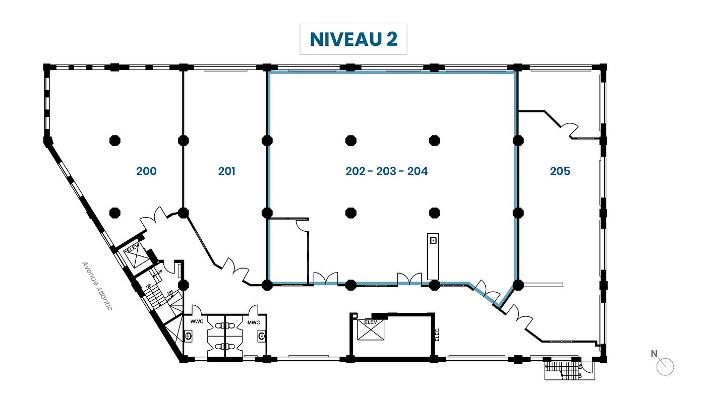 400 Avenue Atlantic, Montreal, QC floorplan