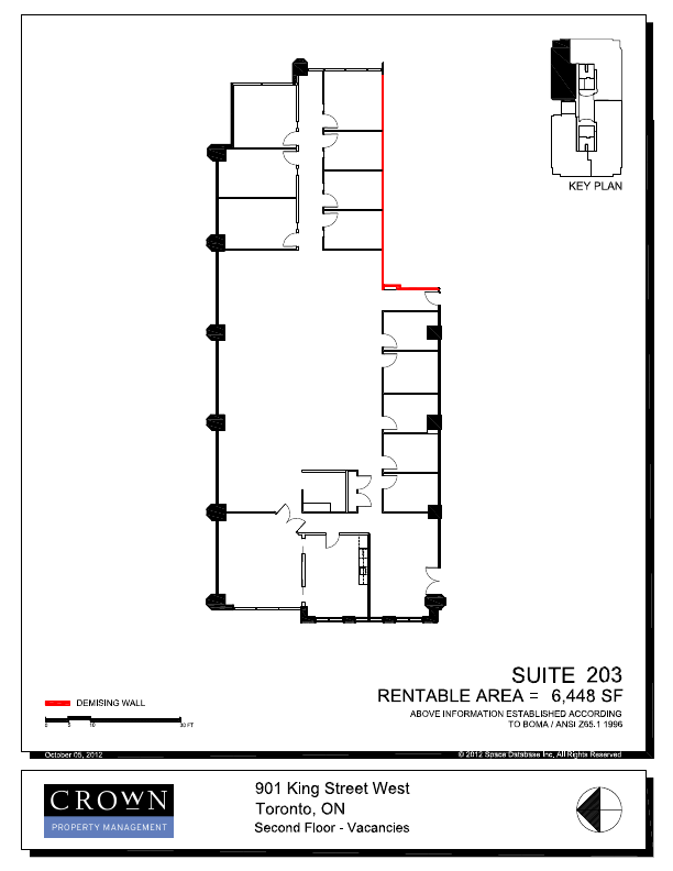 203 - 901 King Street West, Toronto, ON floorplan
