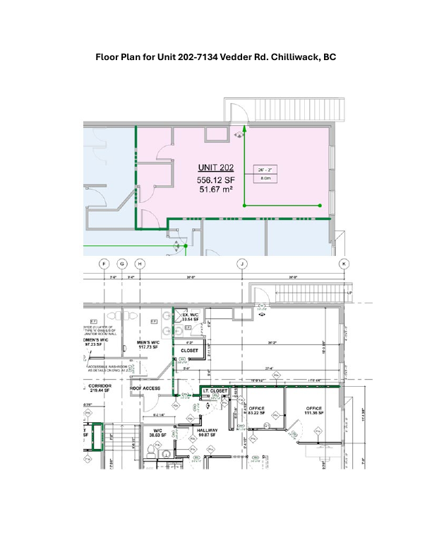 202 - 7134 Vedder Road, Chilliwack, BC floorplan