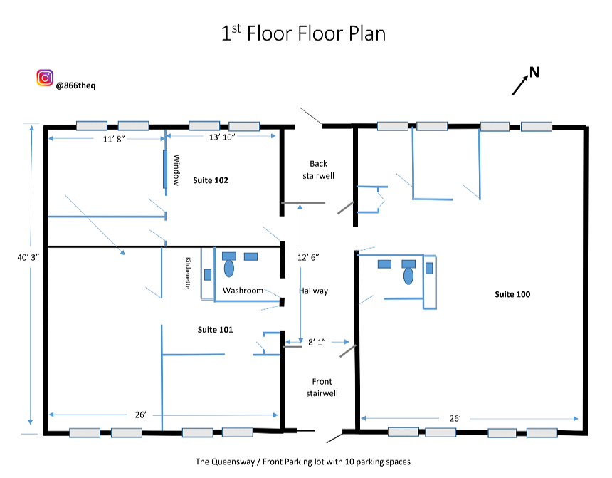 05 - 866 The Queensway, Toronto, ON floorplan