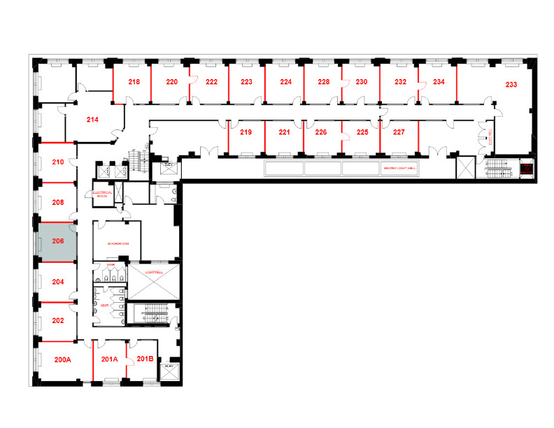 206 - 604 1 Street Southwest, Calgary, AB floorplan