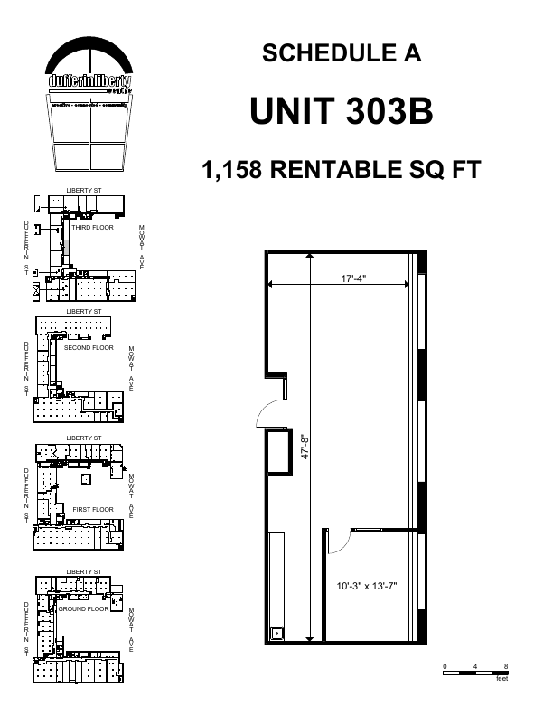 306B - 219D Dufferin Street, Toronto, ON floorplan