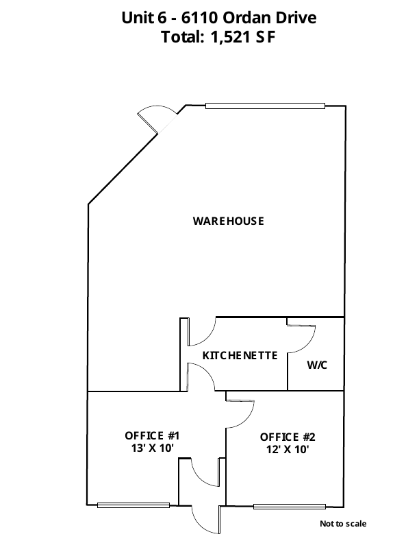 6 - 6110 Ordan Dr, Mississauga, ON floorplan