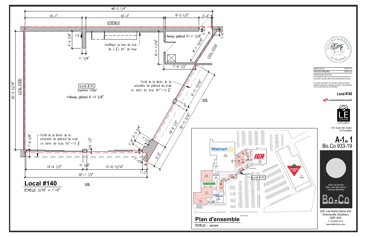 140 - 161 Route 230 Ouest, La Pocatière, QC floorplan