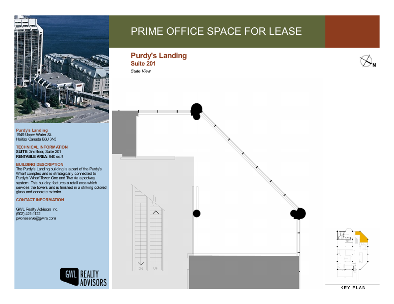 201 - 1949 Upper Water Street, Halifax, NS floorplan