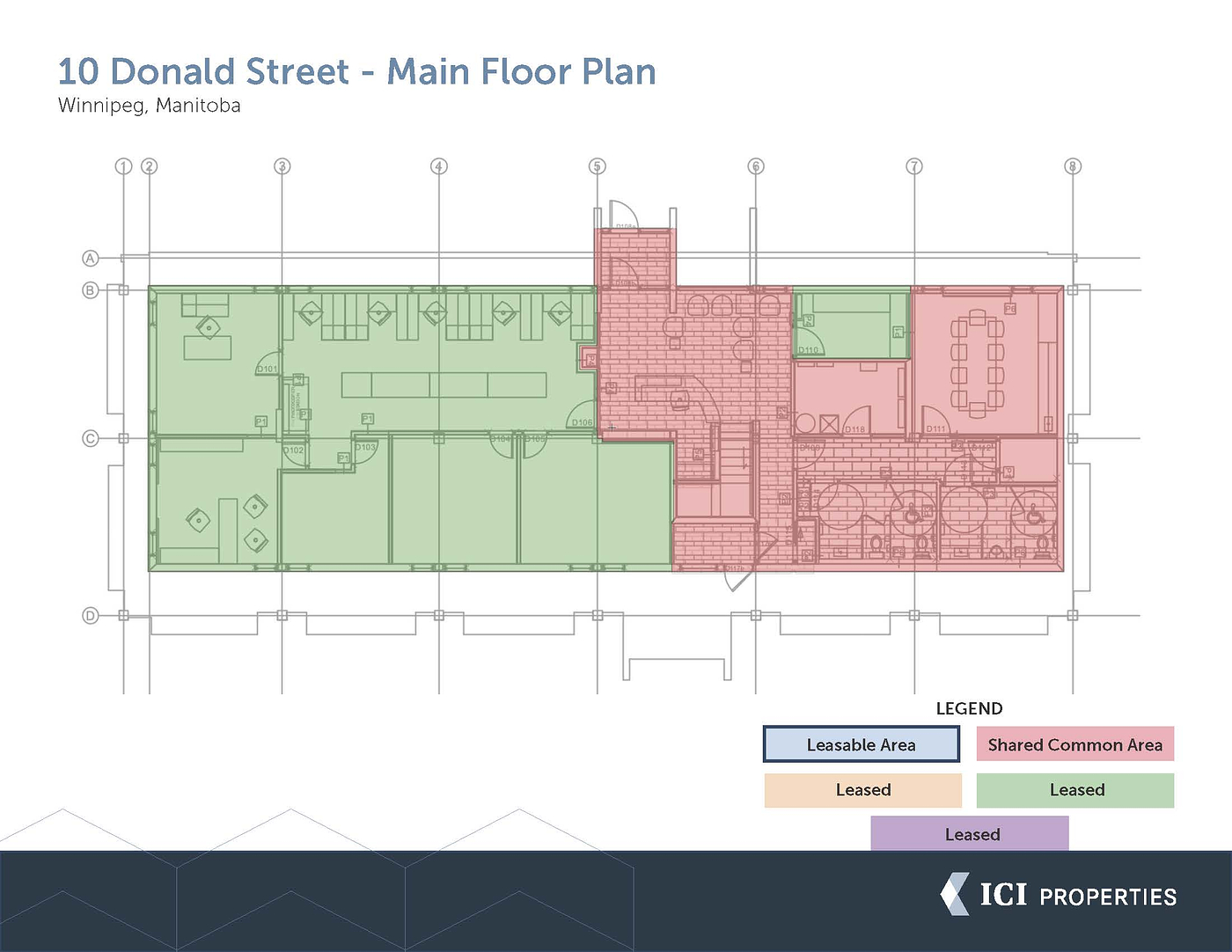 201 - 10 Donald Street, Winnipeg, MB floorplan